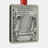 Bij het kaasbestuur metalen ornament (Rechts)