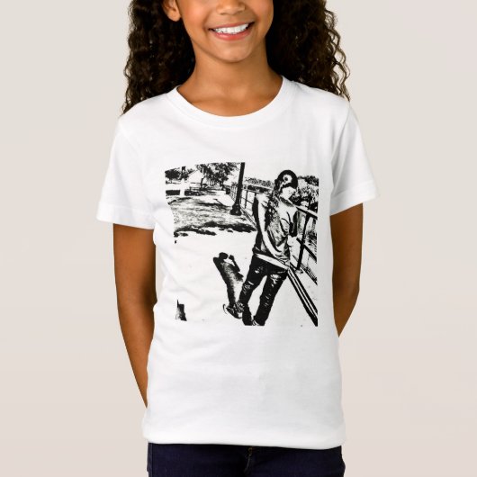 Bij het kanaal T-shirt (Voorkant)