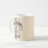 Bij het kruis koffiemok (Voorkant links)