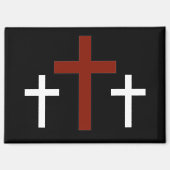 Bij het kruis magneet (Voorkant)