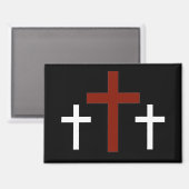 Bij het kruis magneet (Voorkant / Achterkant)