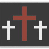 Bij het kruis sticker (Voorkant)