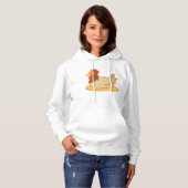 Bij het leggen op eieren Vrouwen Hoodie (Voorkant volledig)