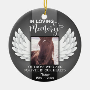 Bij het liefhebben van de Aangepaste Foto van het  Keramisch Ornament
