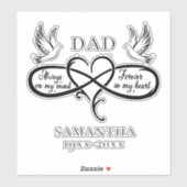 Bij het liefhebben van de Decalen van de Aangepast Sticker (Vel)