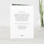 Bij het liefhebben van de Foto van het Geheugen -  Programma (Achterkant)