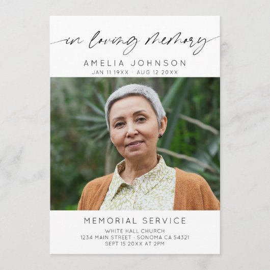 Bij het liefhebben van de Foto van het Geheugen -  Programmakaart (Voorkant)