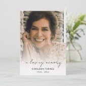 Bij het liefhebben van de Foto van het Geheugen -  Programmakaart (Staand voorkant)