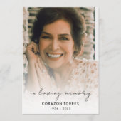 Bij het liefhebben van de Foto van het Geheugen -  Programmakaart (Voorkant)