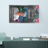 Bij het liefhebben van geheugen begrafenisherinner spandoek (Beurs)