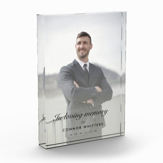 Bij het liefhebben van geheugenherdenking fotoblokken (Links)