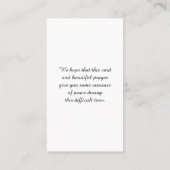 Bij het liefhebben van het Afbeelding van het Gehe Visitekaartje (Achterkant)