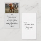 Bij het liefhebben van het Afbeelding van het Gehe Visitekaartje (Voorkant / Achterkant)