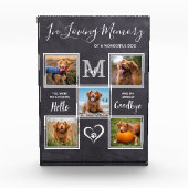 Bij het liefhebben van het Gepersonaliseerd Gebied Fotoblokken (Voorkant)