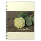 Bij het liefhebben van het Gestbook van het Geheug Notitieboek (Voorkant)