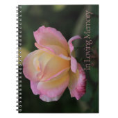 Bij het liefhebben van het Gestbook van het Geheug Notitieboek (Voorkant)