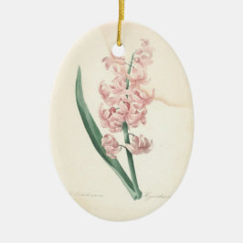 Bij het liefhebben van Memory Hyacinth Custom Phot Keramisch Ornament