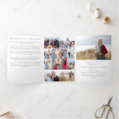 Bij het liefhebben van Memory Photo Memorial Kaart (Binnen)