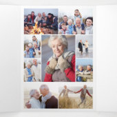 Bij het liefhebben van Memory Photo Memorial Kaart (Binnenkant midden)