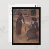 Bij het Louvre Briefkaart (Voorkant / Achterkant)