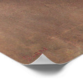 Bij het Louvre Poster (Hoek)