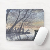 Bij het meer muismat (Met muis)