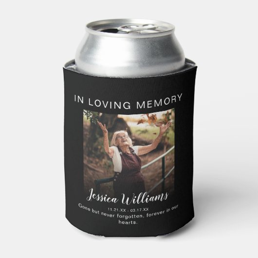 Bij het opslaan van geheugen | 5 Foto-collage | Me Blikjeskoeler (Blikje Voorkant)