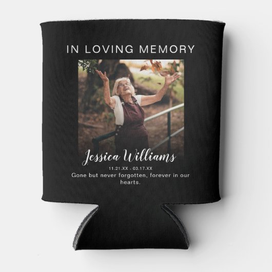 Bij het opslaan van geheugen | 5 Foto-collage | Me Blikjeskoeler (Voorkant)