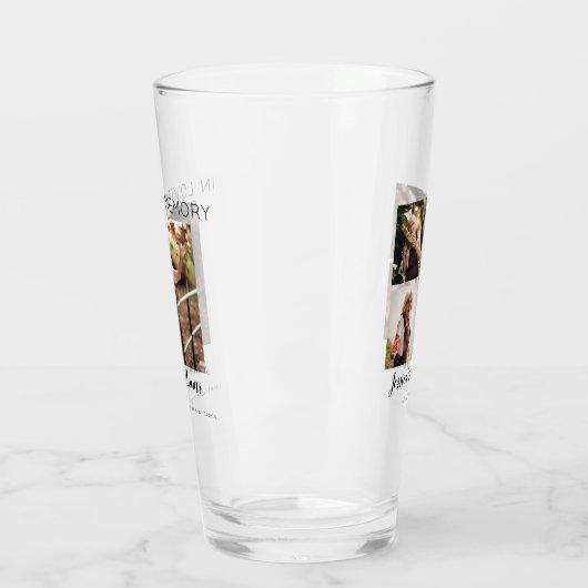 Bij het opslaan van geheugen | 5 Foto-collage | Me Glas (Links)