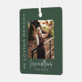 Bij het opslaan van geheugen | 5 Foto-collage | Me Metalen Ornament (Voorkant links)