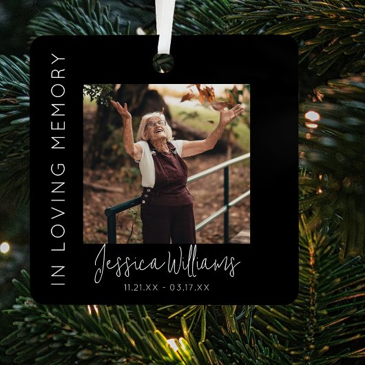 Bij het opslaan van geheugen | 5 Foto-collage | Me Metalen Ornament