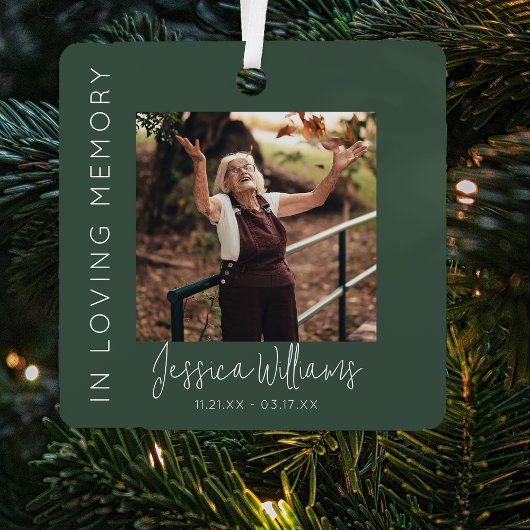 Bij het opslaan van geheugen | 5 Foto-collage | Me Metalen Ornament