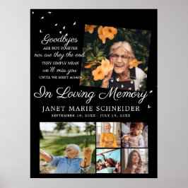 Bij het opslaan van geheugen | 6 Foto Collage Fune Poster