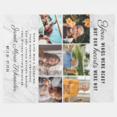 Bij het opslaan van geheugen | 6 Foto Collage Quot Fleece Deken (Voorkant (Horizontaal))