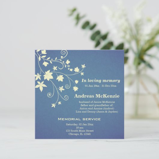 Bij het opslaan van geheugen aankondiging (Staand voorkant)