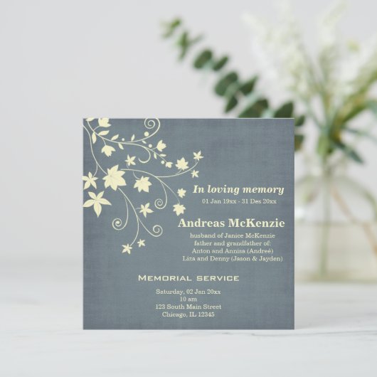 Bij het opslaan van geheugen aankondiging (Staand voorkant)