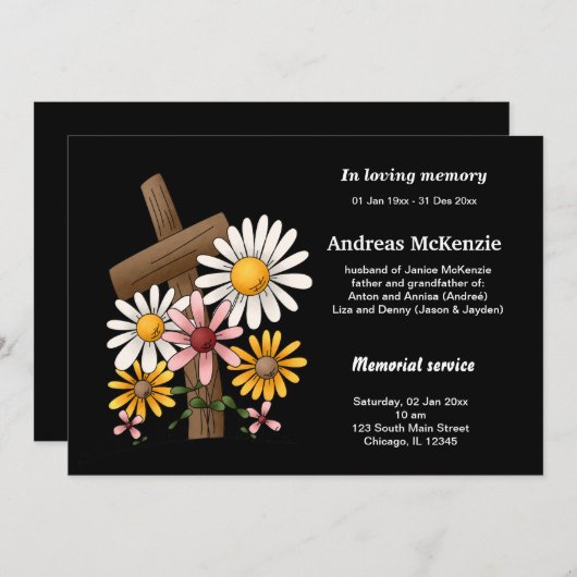 Bij het opslaan van geheugen aankondiging (Voorkant / Achterkant)