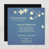 Bij het opslaan van geheugen aankondiging (Voorkant / Achterkant)