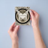 Bij het opslaan van geheugen flyer (Hand)