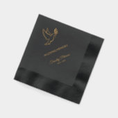 Bij het opslaan van geheugen folie servetten (Links)