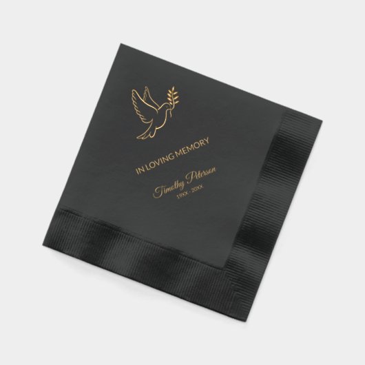 Bij het opslaan van geheugen folie servetten (Links)