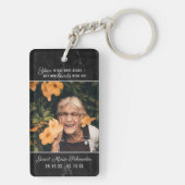 Bij het opslaan van geheugen | Foto- en prijsopgav Sleutelhanger (achterkant)