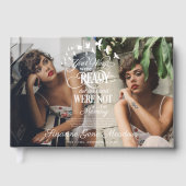 Bij het opslaan van geheugen | Foto Funeral Memori Gastenboek (Voorkant)