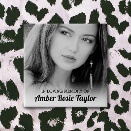 Bij het opslaan van geheugen | Foto Keepslag Vierkante Button 5,1 Cm