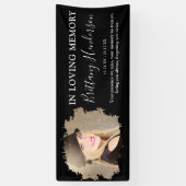 Bij het opslaan van geheugen | Foto Memorial Banne Spandoek (Verticaal)