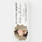 Bij het opslaan van geheugen | Foto Memorial Banne Spandoek (Verticaal)