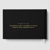 Bij het opslaan van geheugen | Foto Memorial Gastenboek (Achterkant)