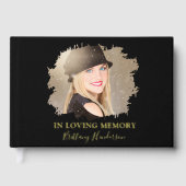 Bij het opslaan van geheugen | Foto Memorial Gastenboek (Voorkant)