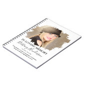 Bij het opslaan van geheugen | Foto Memorial Guest Notitieboek (Linkerzijde)