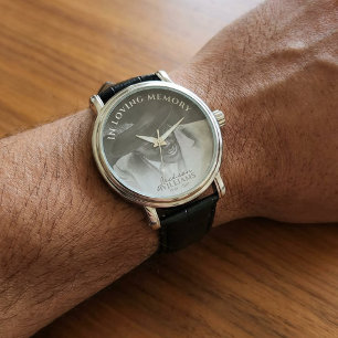 Bij het opslaan van geheugen Foto Memorial Horloge